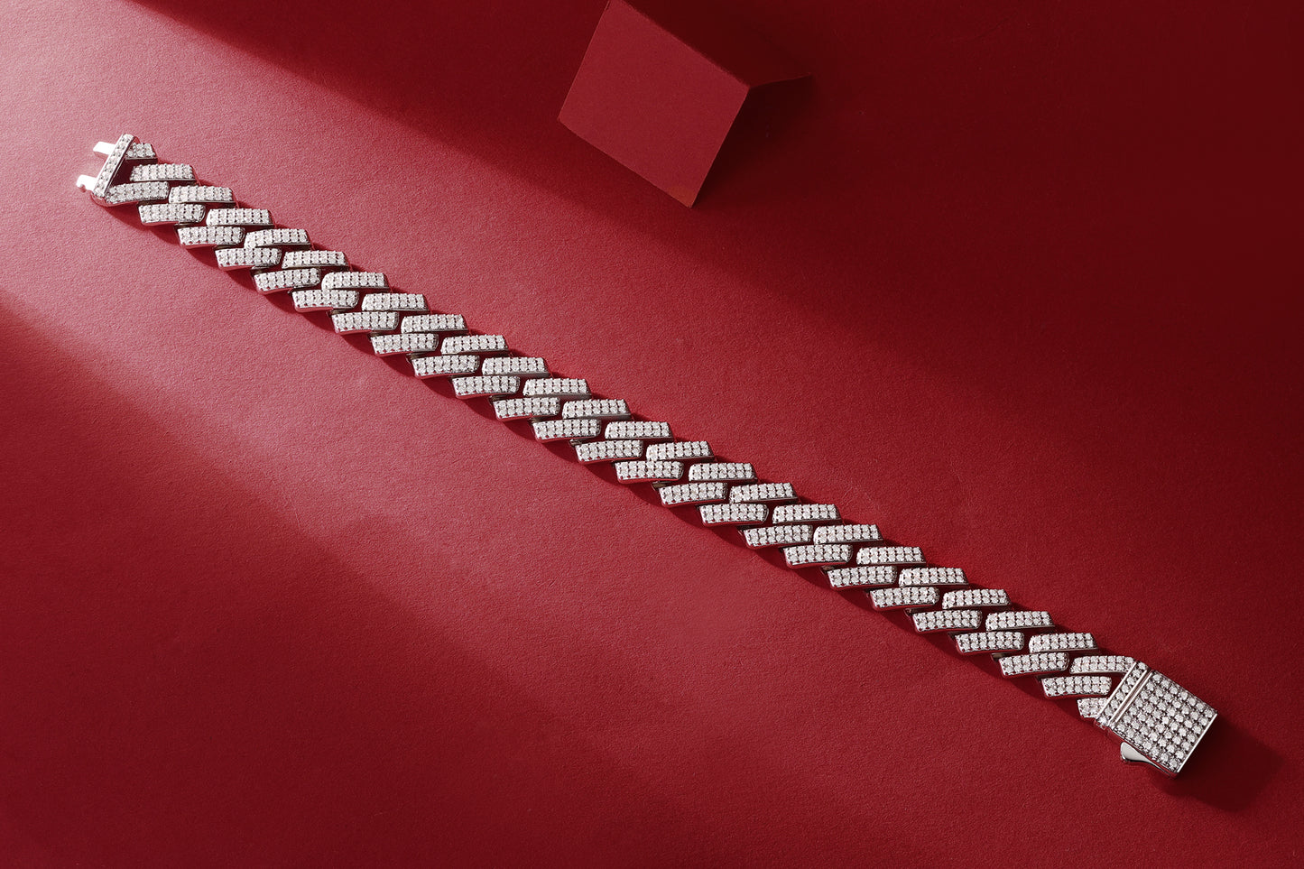 TAAZLUXE™ Moissanite Cuban Chain Bracelet