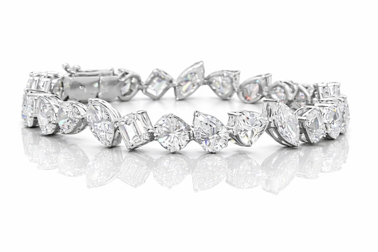 18K Gold Multi-shape Diamonds