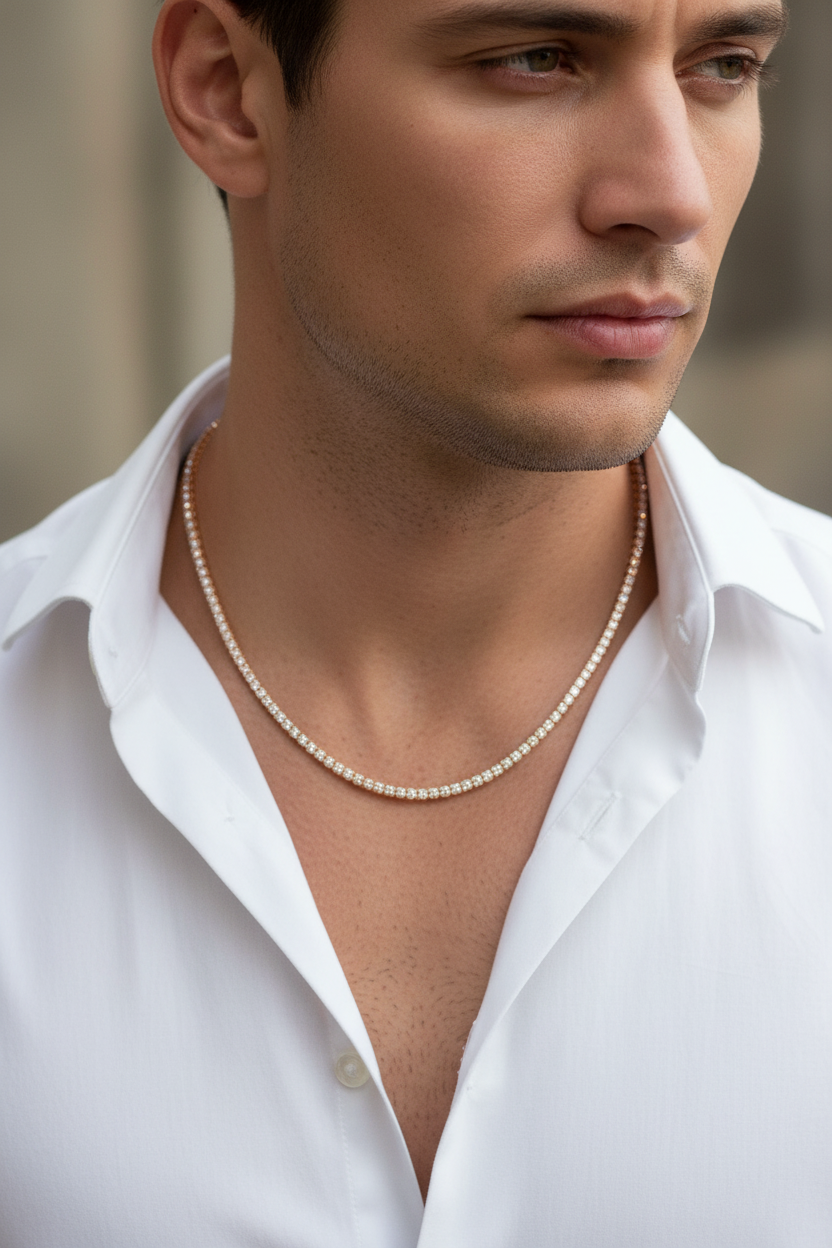 Male Model in White Shirt - 4mm/45cm