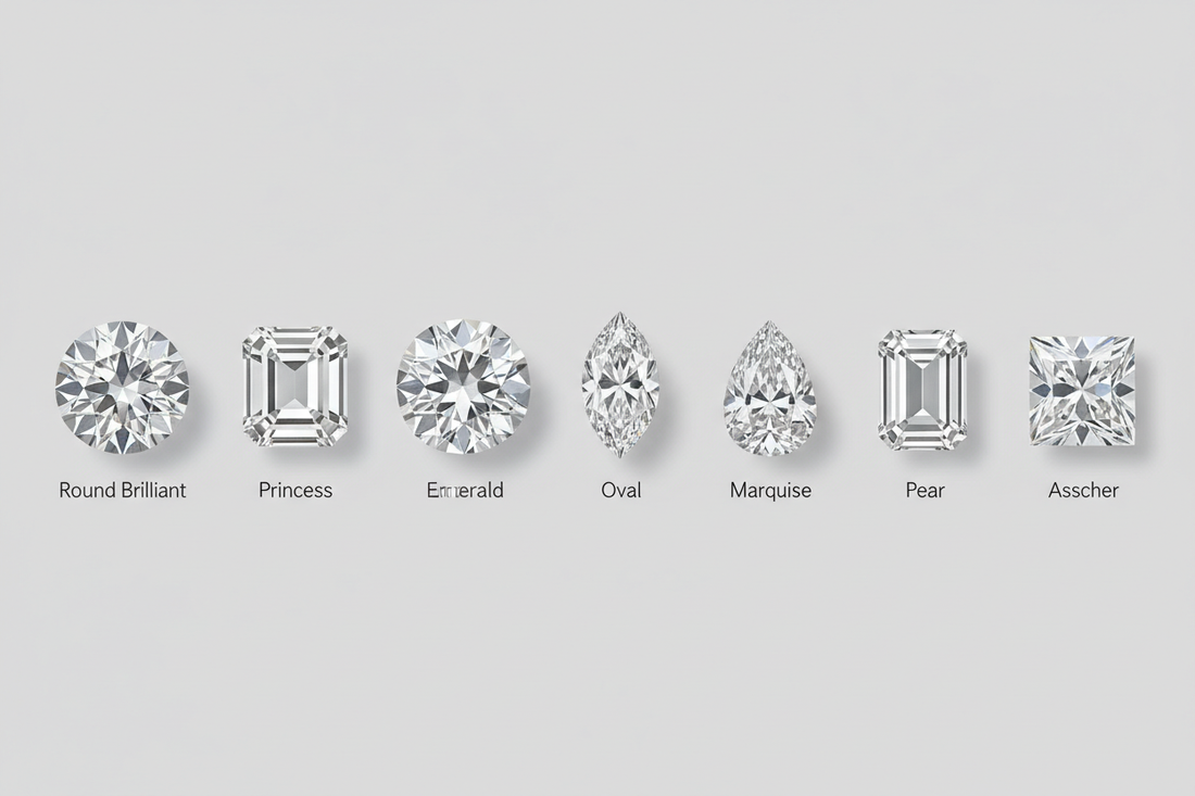 What are the different type of diamond cuttings?