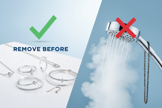 Can you Wear Sterling Silver Jewelry in Water or While Showering?