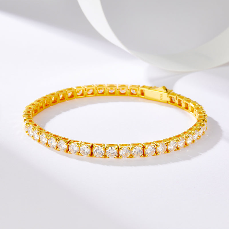 SOVEREIGN BRILLIANCE Moissanite Tennis Bracelet TAAZLUXE™