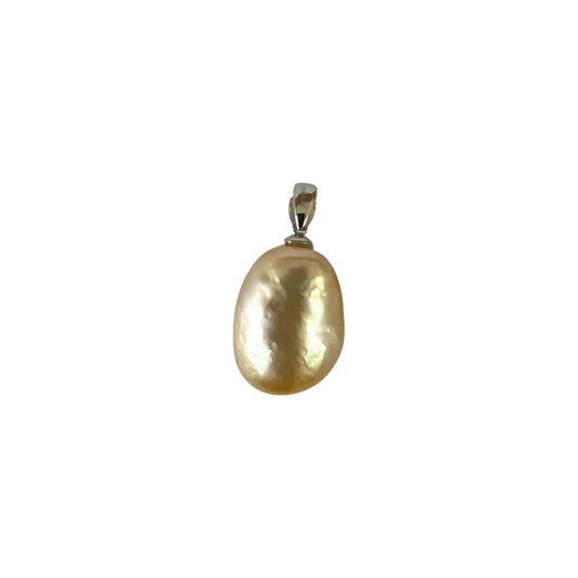 Baroque South Sea Pearl Platinum PT950W Pendant