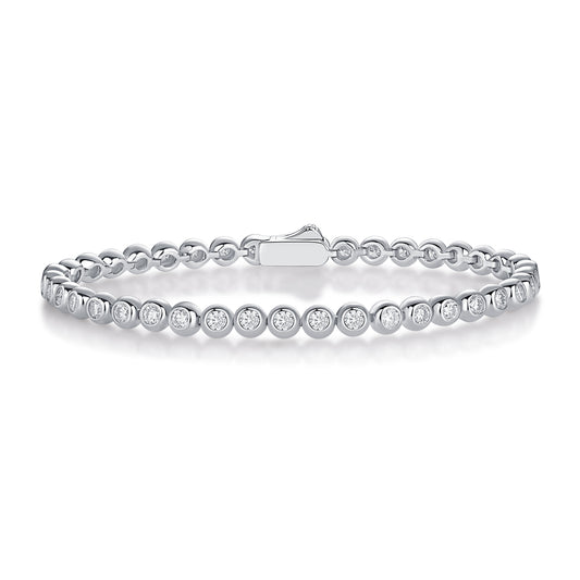 Moissanite diamond bracelet