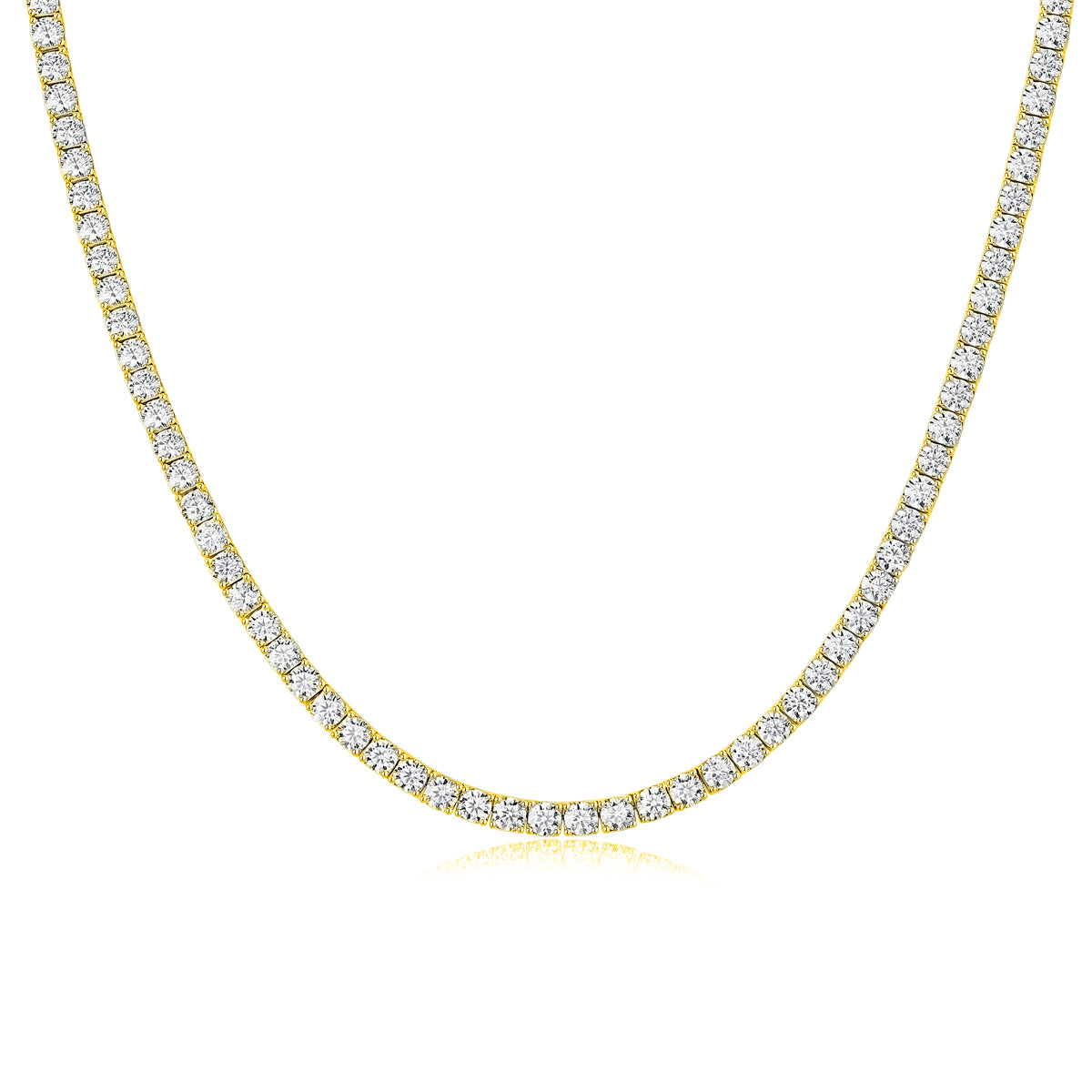 IMPERIAL STRAND Moissanite Tennis Neckalce TAAZLUXE™