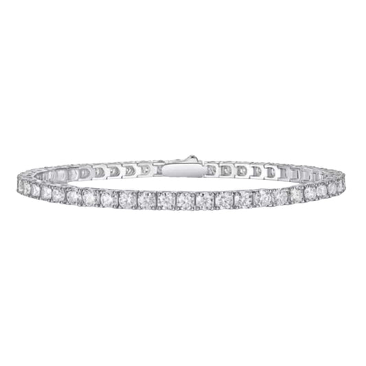 moissanite tennis bracelet Taazluxe