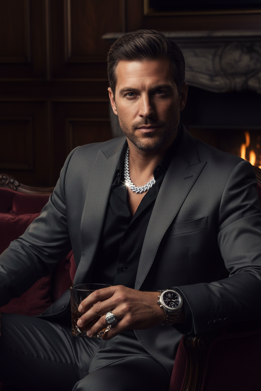 Baguette Chain - 50cm Luxury