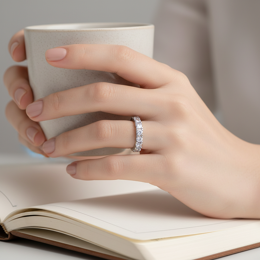 Classy Seven-Stone - Light Neutral