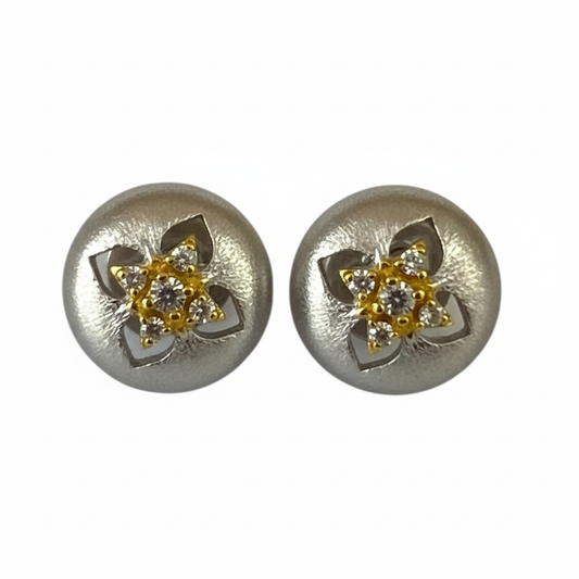 Dome Studs 18KW - Front