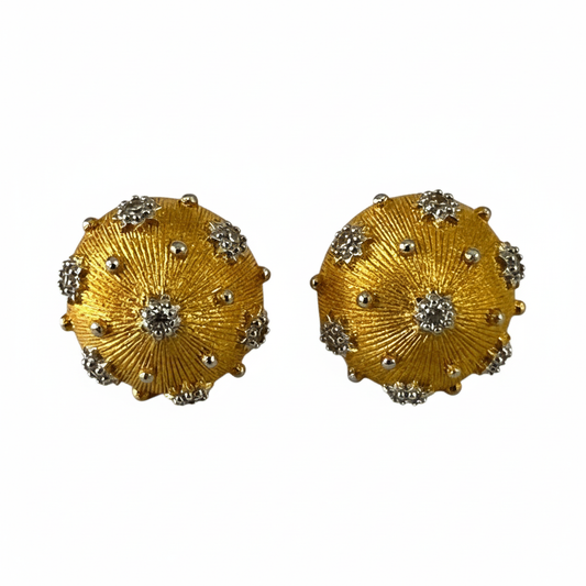 Dome Studs 18KY - Front Face Only