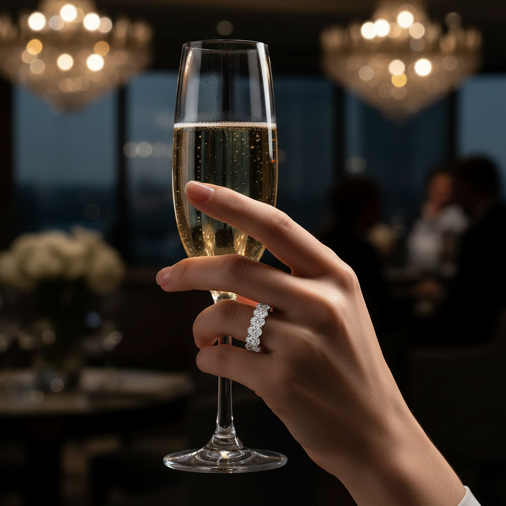 Eternity Band - Champagne