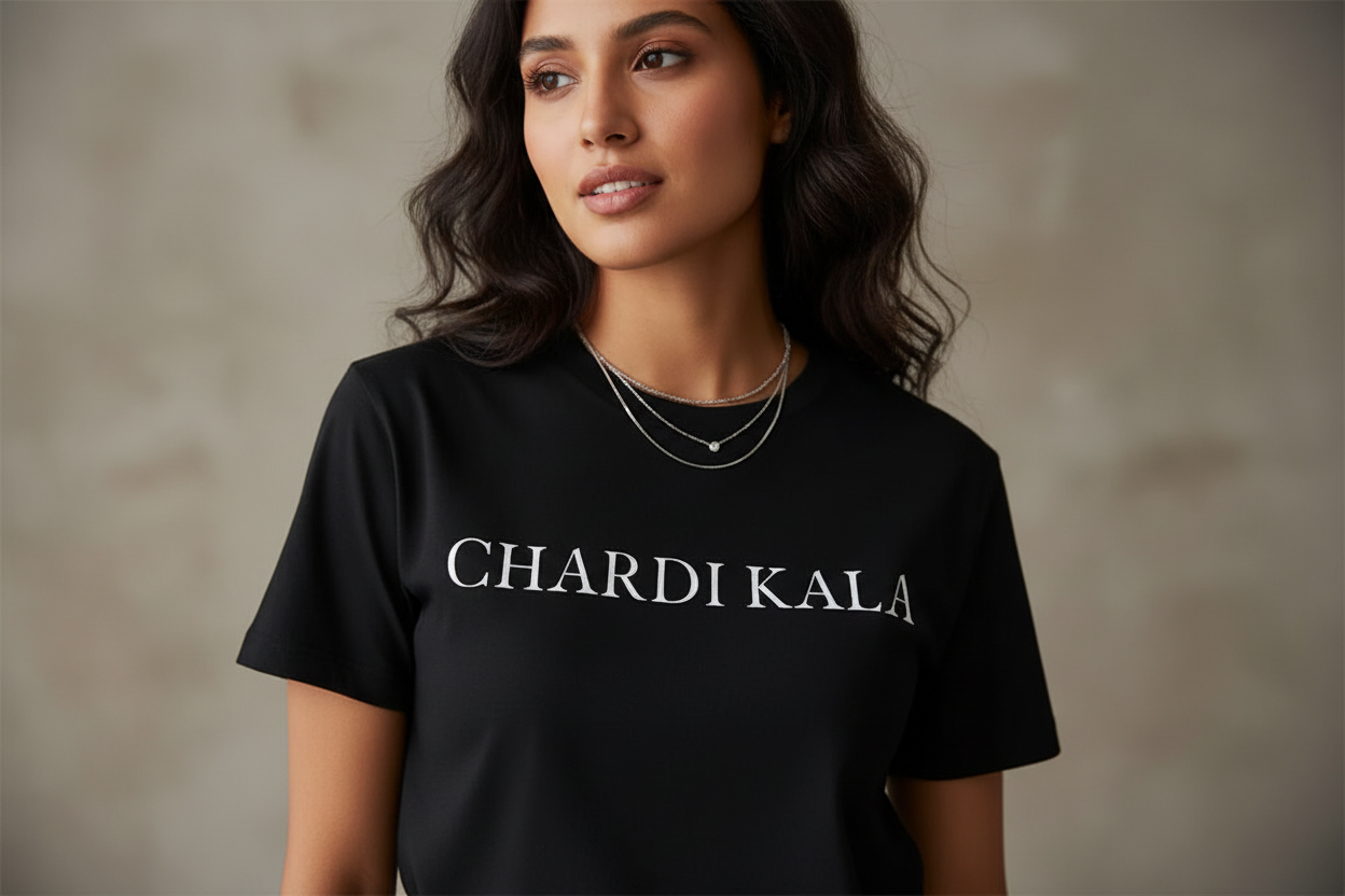 Female Model Close-up 2 - CHARDI KALA T-shirt