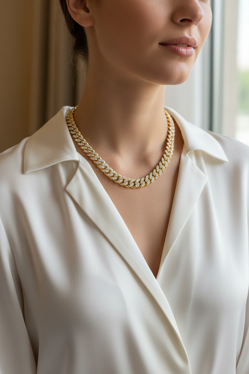 Female Model in White Blouse - 60cm