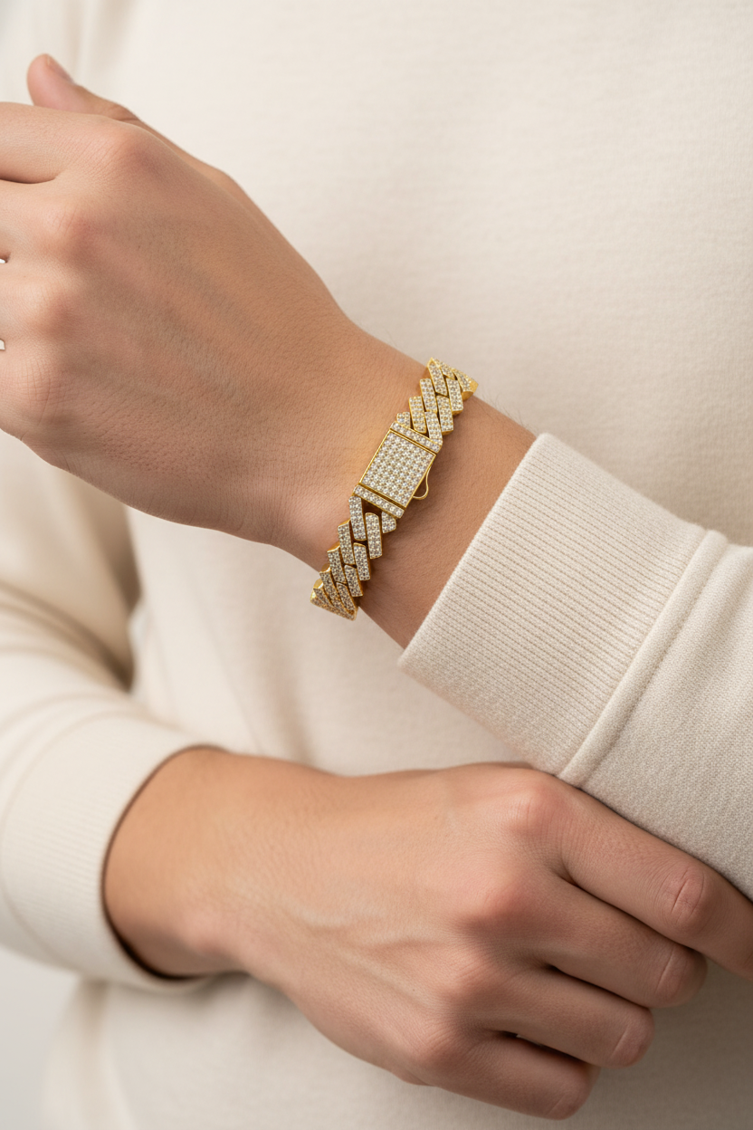 Gold Baguette - Cream