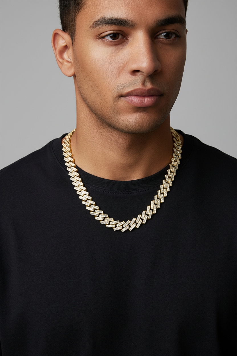 Gold Chain - 60cm Grey