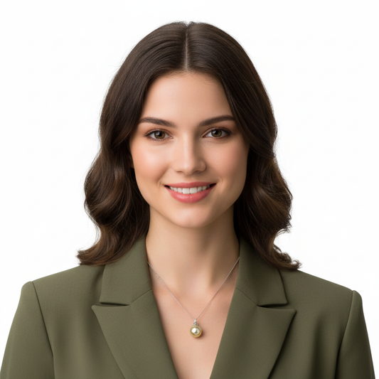 Golden Pearl CZ Cap - Model 2