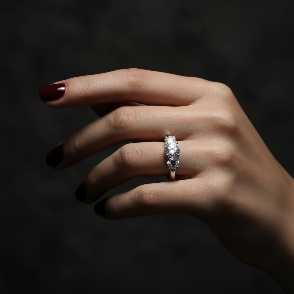 High-End Five-Stone - Dramatic Lighting