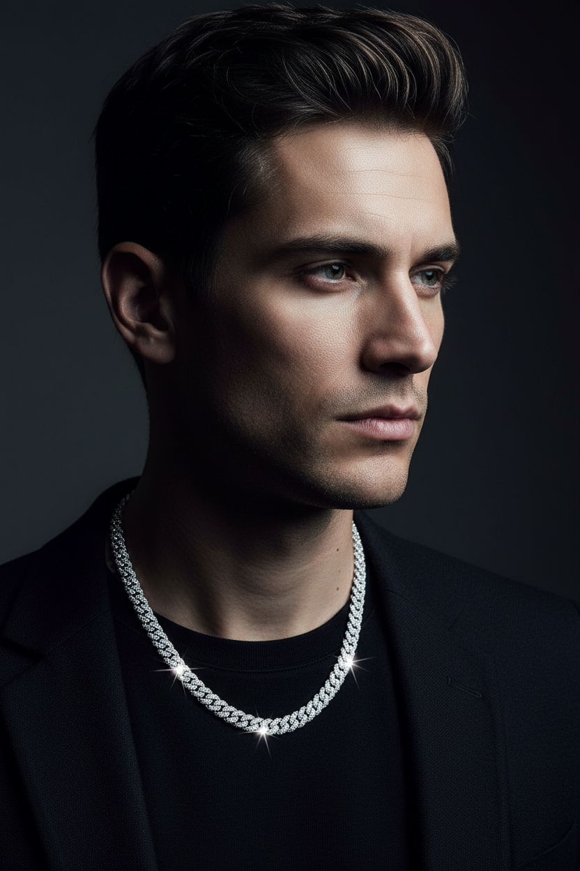 High-End Silver - Dramatic Lighting