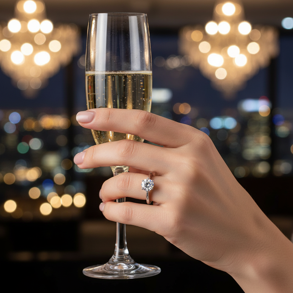 High-End Solitaire - Champagne