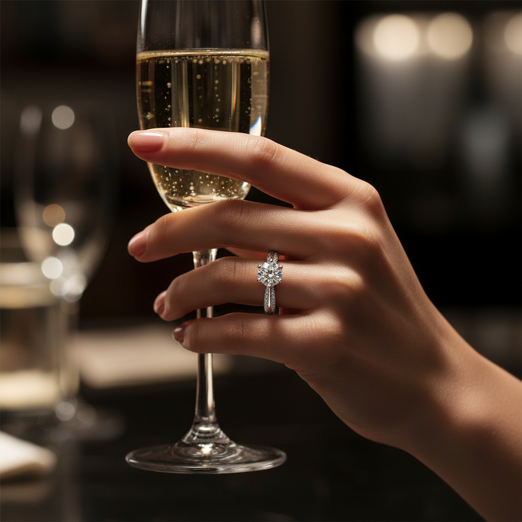 High Fashion Pavé - Champagne