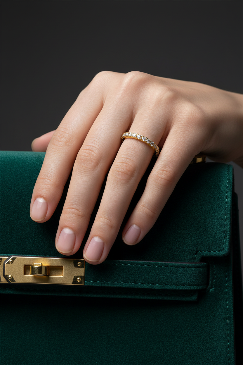 High Fashion Slim Gold - Luxury Handbag