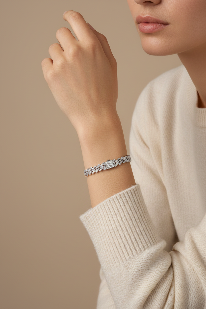 Ladies Thin Baguette - Beige