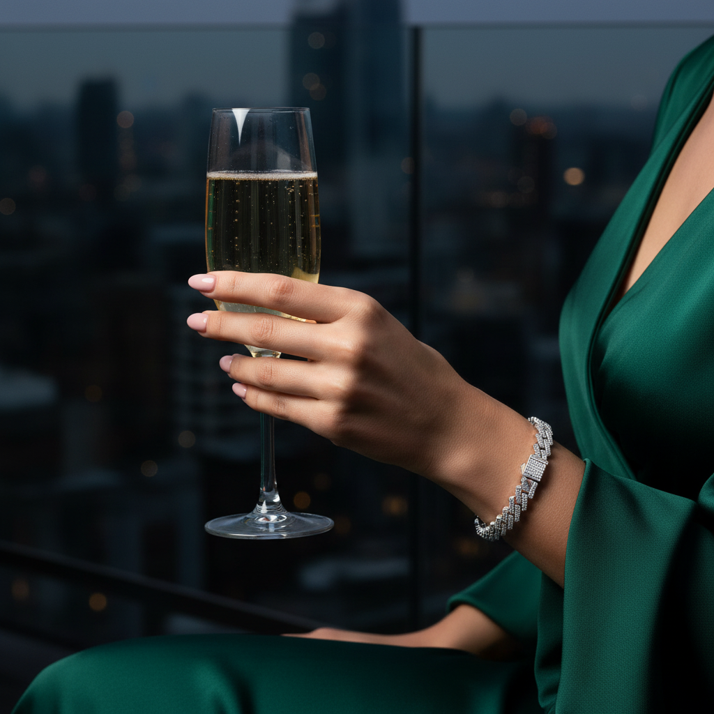 Ladies Thin Baguette - Champagne