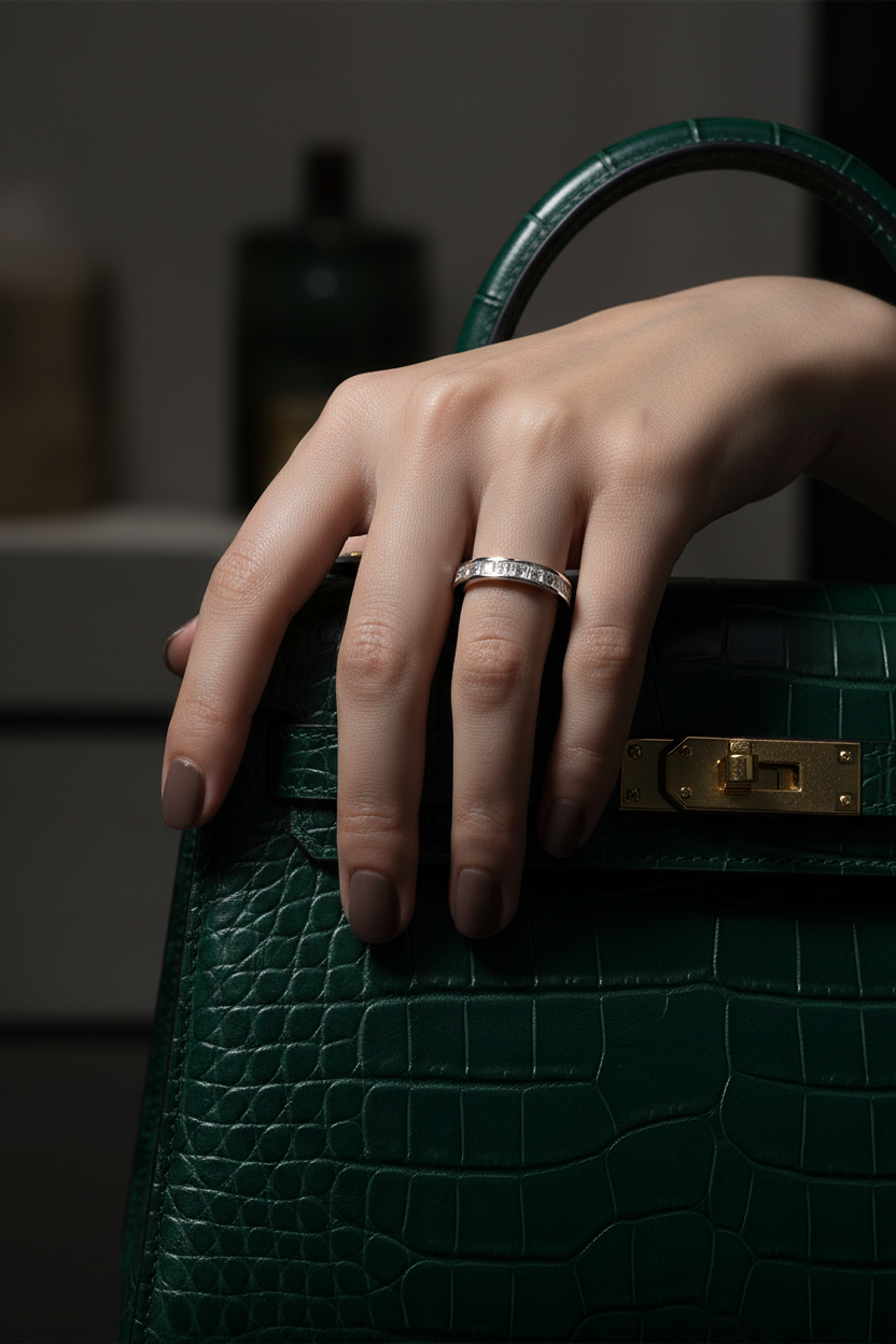 Luxury Baguette - Designer Handbag