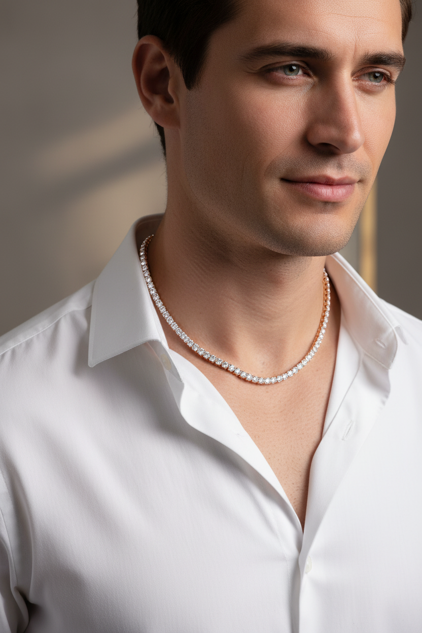 Male Model in White Shirt - 3mm/45cm