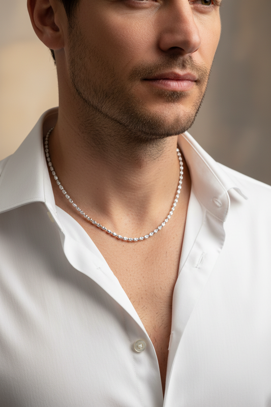 Male Model in White Shirt - 45cm