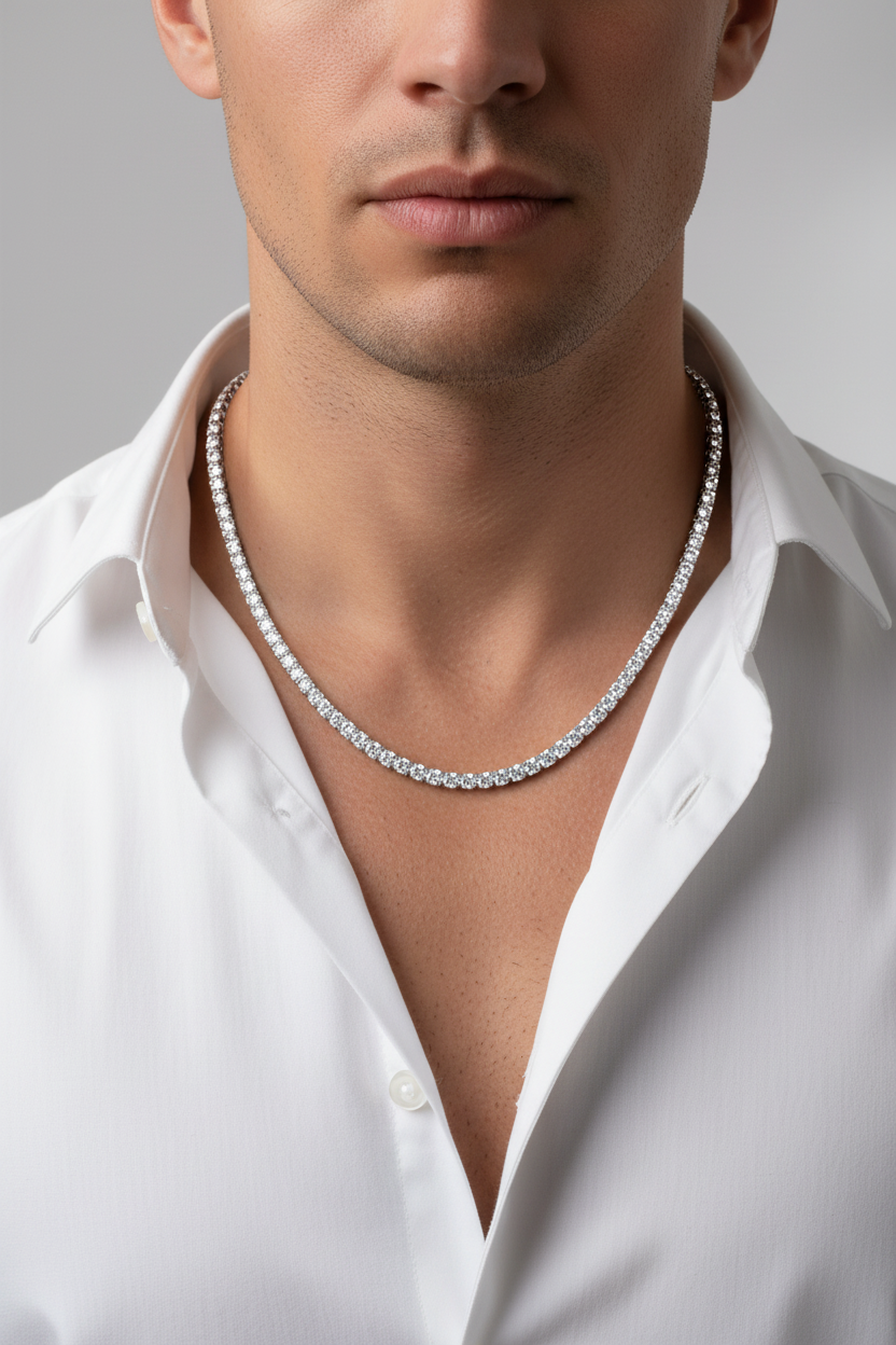 Male Model in White Shirt - 60cm