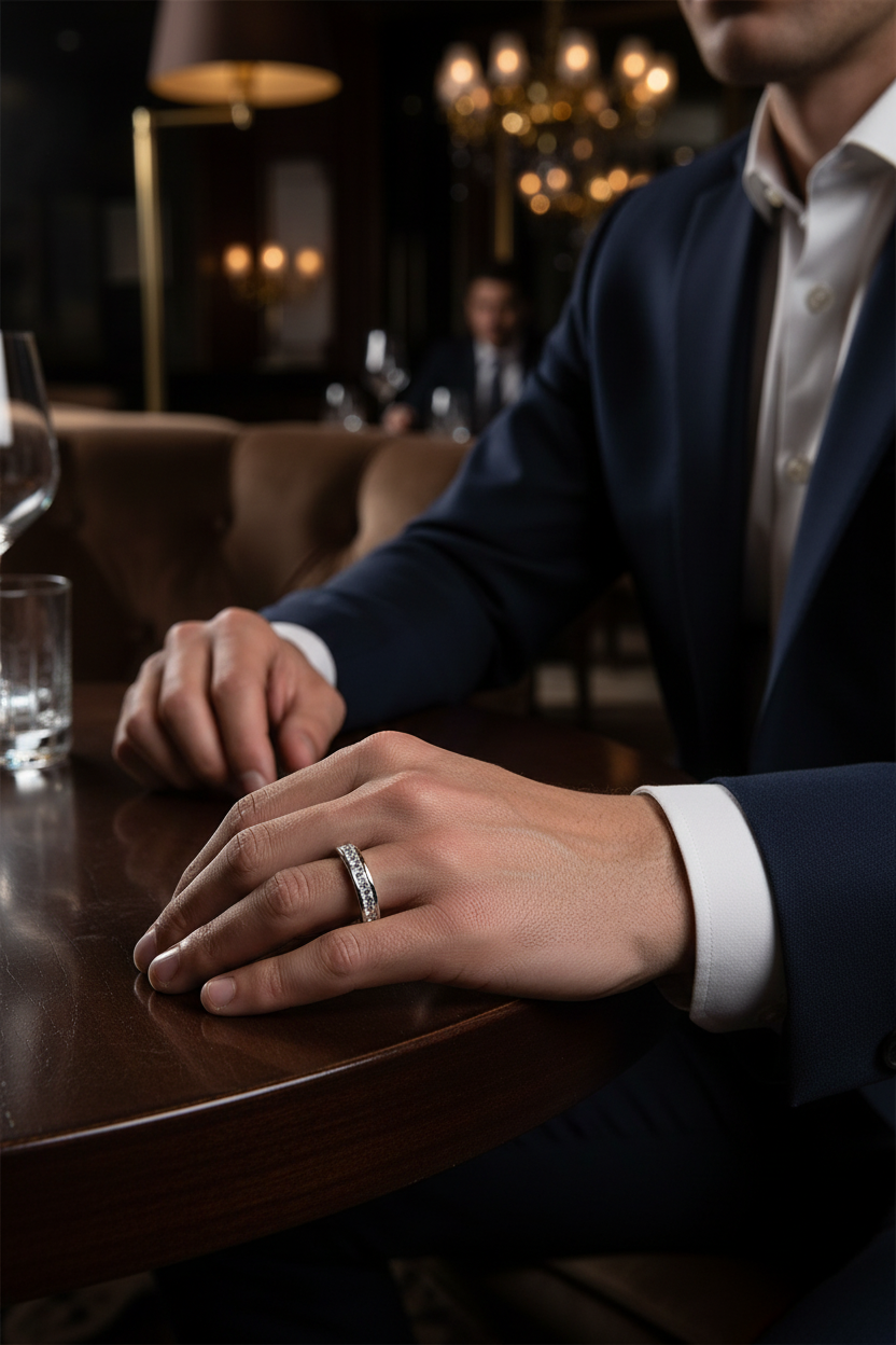 Men's Luxury Baguette - Upscale Lounge