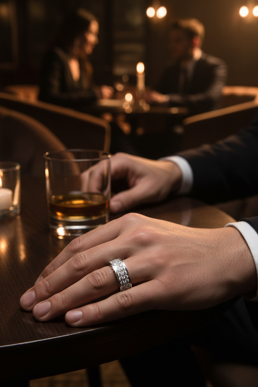 Men's Ring Lifestyle - Upscale Lounge