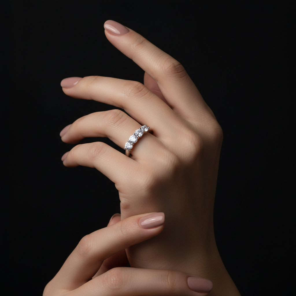 Petite Five-Stone - Dramatic Lighting