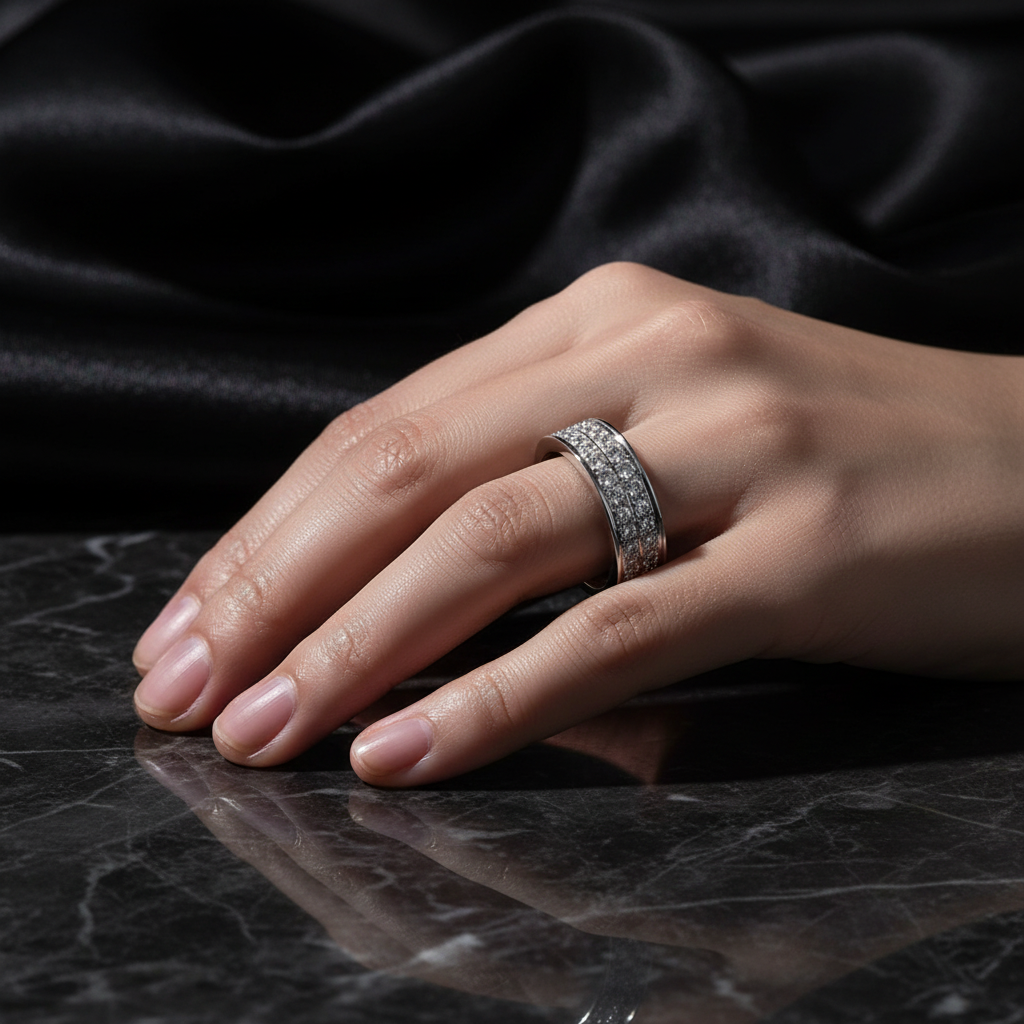 Silver Ring - Luxury Surface