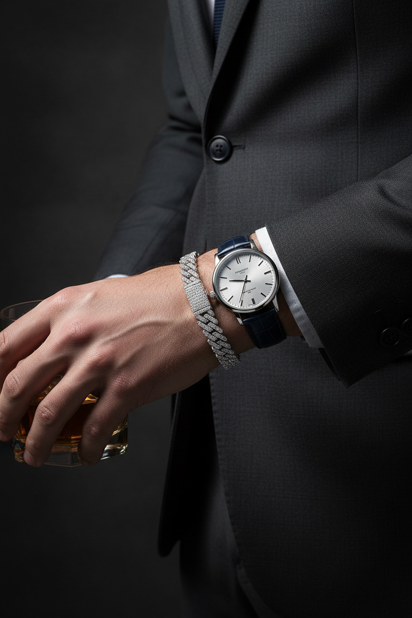 Slim Flat Miami - With Watch