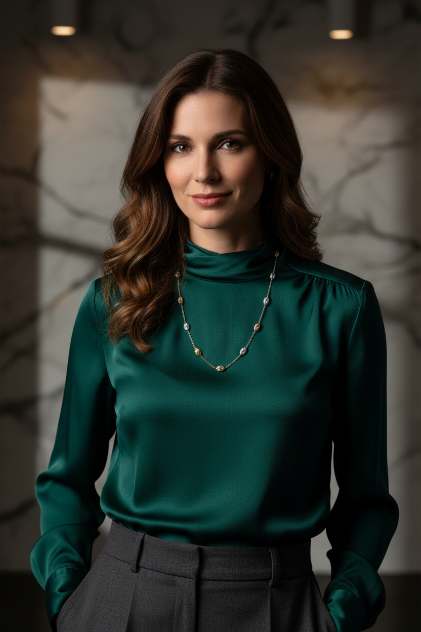 Tri-Color Chain - Elegant Sharp