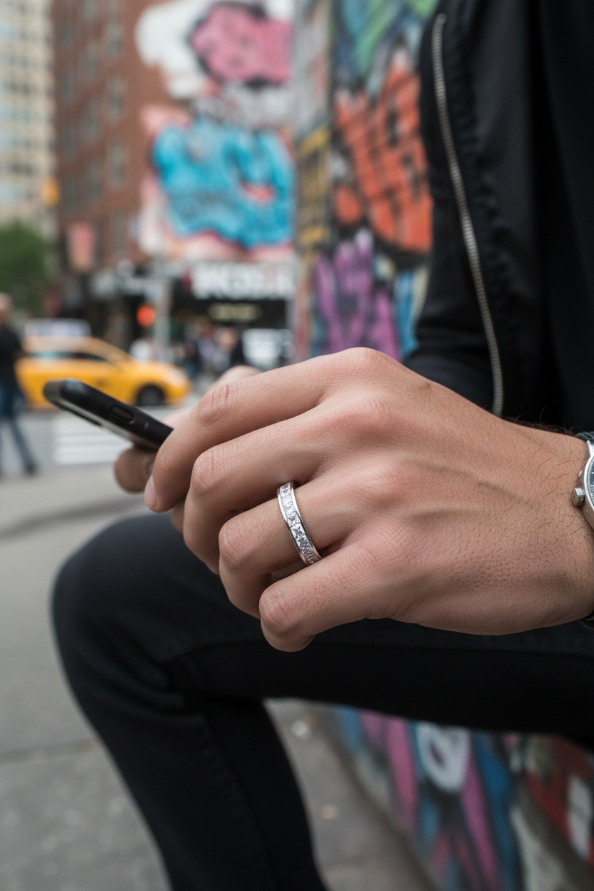 Urban Baguette Ring - Street