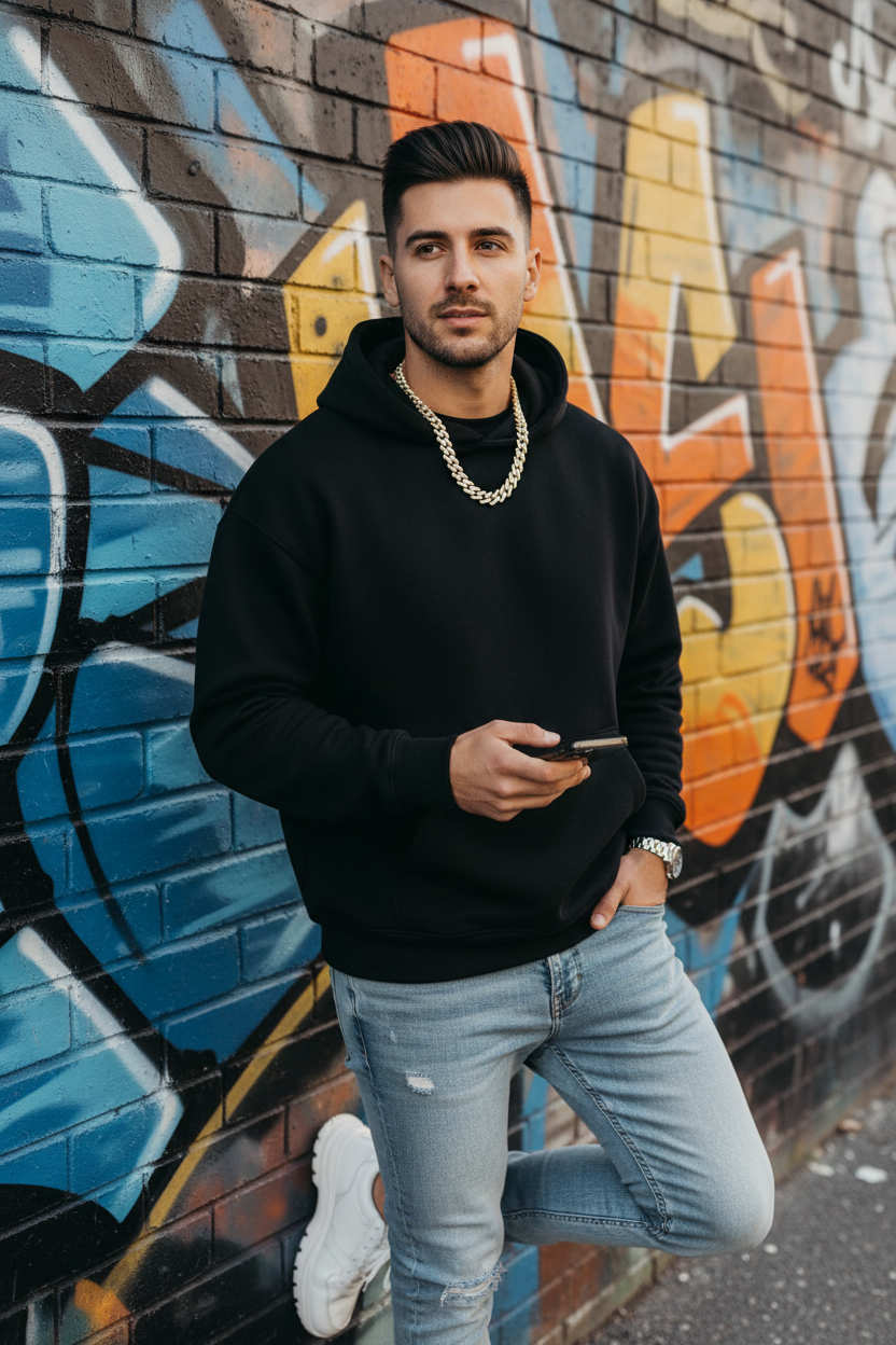 Urban Gold Chain - 45cm Street