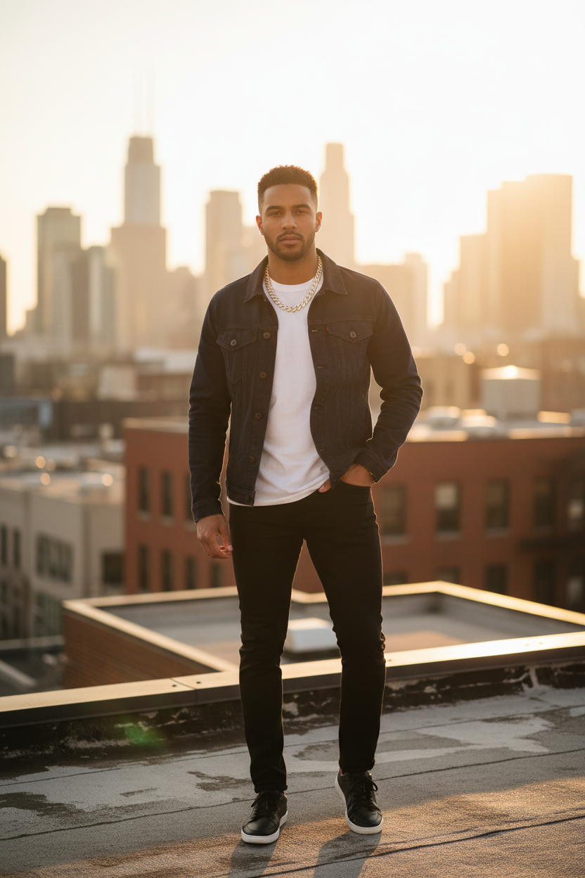 Urban Gold Chain - 50cm Rooftop