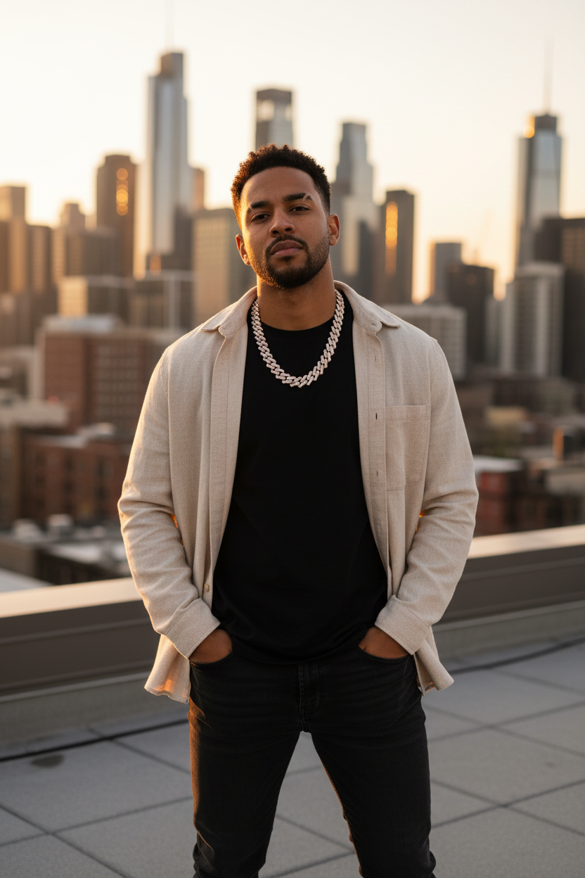 Urban Rose Gold Chain - 50cm Rooftop