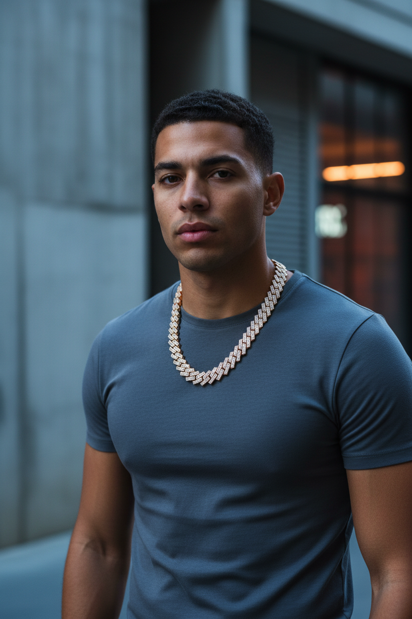 Urban Rose Gold Chain - 60cm Architecture