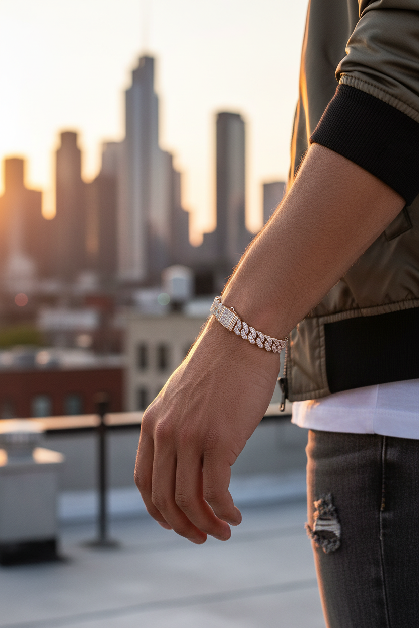 Urban Rose Gold - City Skyline