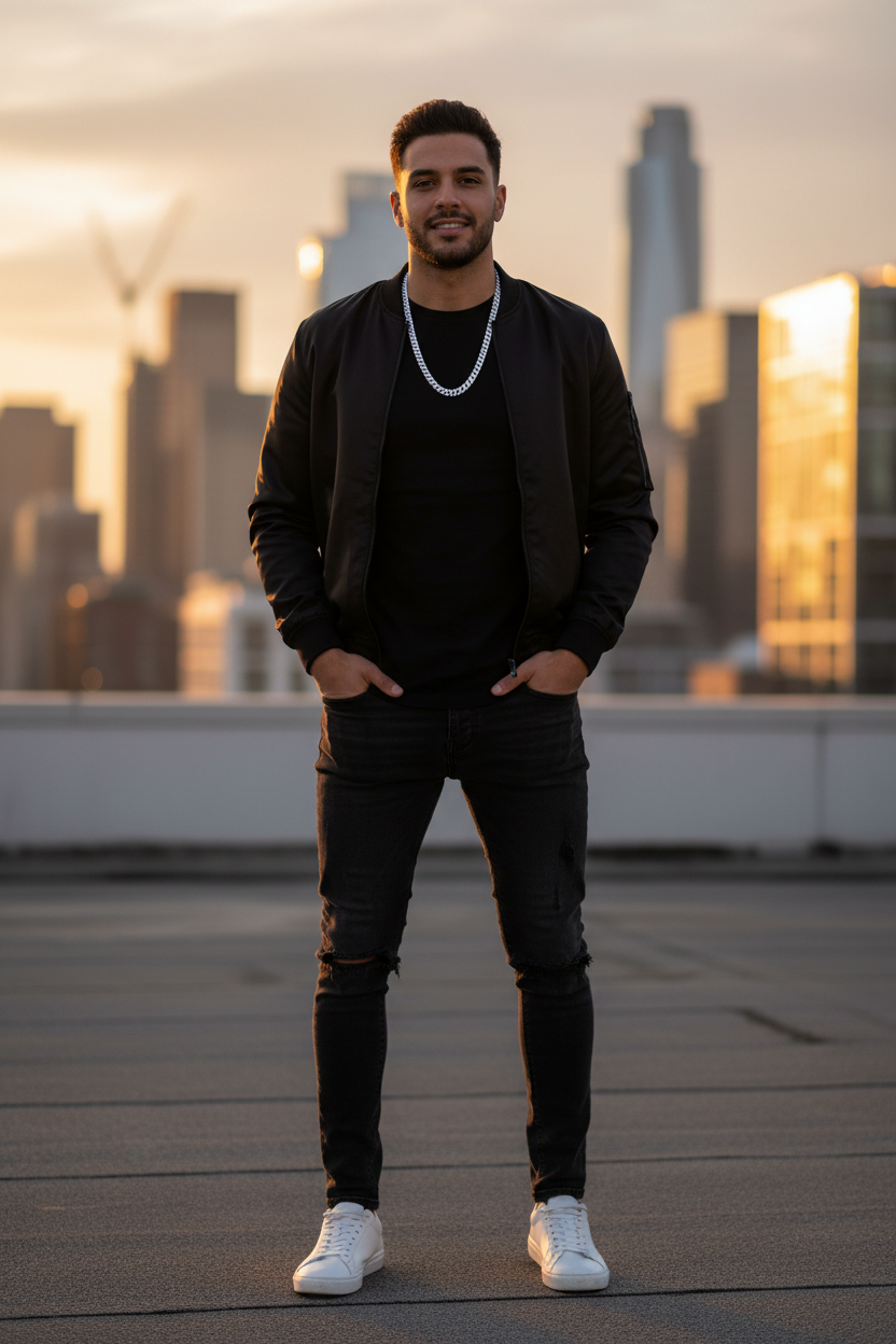 Urban Silver Chain - 60cm Rooftop