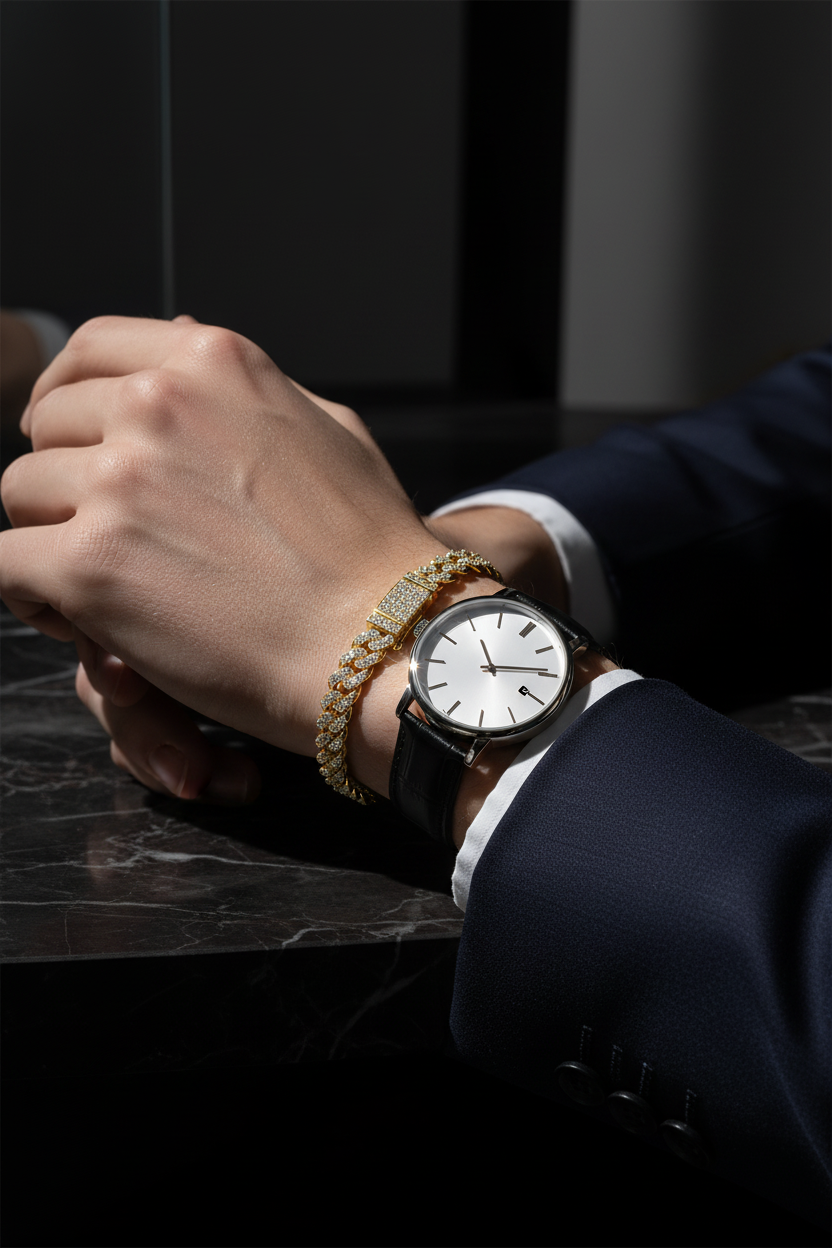 Very Thin Gold - With Watch